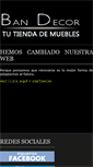 Mobile Screenshot of mueblesbandera.com
